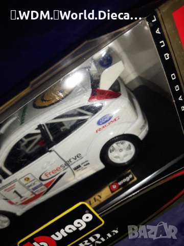 Ford Focus 1.24 Burago Made in Italy, снимка 11 - Колекции - 37377595