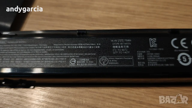HP ZBook 15 G1 G2 HP ZBook 17 G1 G2 series laptop оригинална батерия до 3:00 часа battery зетбук, снимка 5 - Други - 50908423