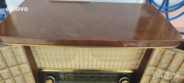 Старо лампово радио Siemens-Schatulle H42, снимка 12 - Антикварни и старинни предмети - 50721430