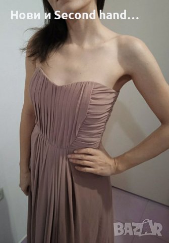 H&M Дълга нежна официална рокля, снимка 1 - Рокли - 39000204