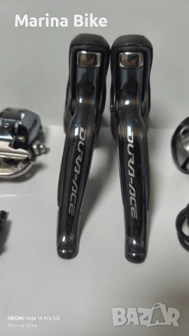 Електронна шосейна група Shimano Dura-Ace R9070 Di2 D-Fly Rim , снимка 2 - Части за велосипеди - 52932831