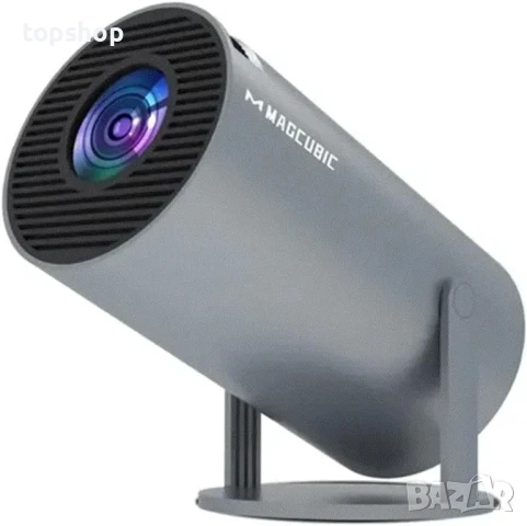 НОВ тестван HY300 Мини 4K проектор за телефон, TV Stiс WiFi и Bluetooth, преносимо домашно кино