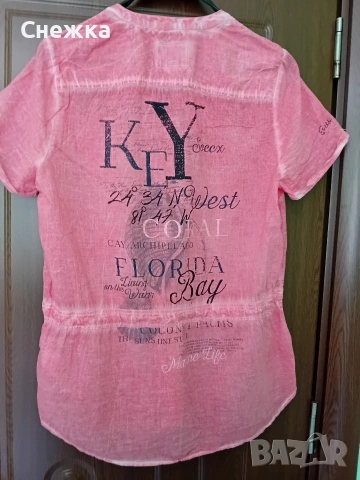 уникална лятна блуза, снимка 2 - Ризи - 54180519