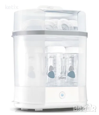 Електрически стерилизатор с пара 3 в 1 Chicco Steril Natural
