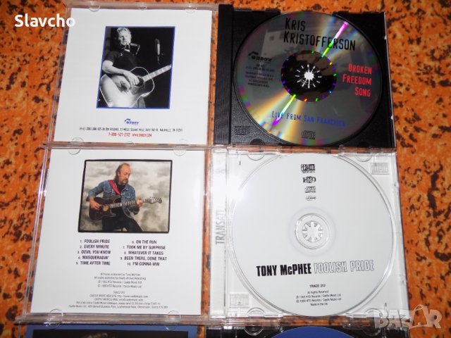 Компакт дискове на- Kris Kristofferson/Tony McPhee/John Fogerty, снимка 2 - CD дискове - 38590892