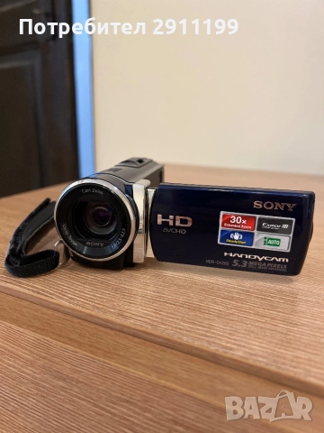 Видеокамера Sony Handycam 5.3 Mp с подаръци 