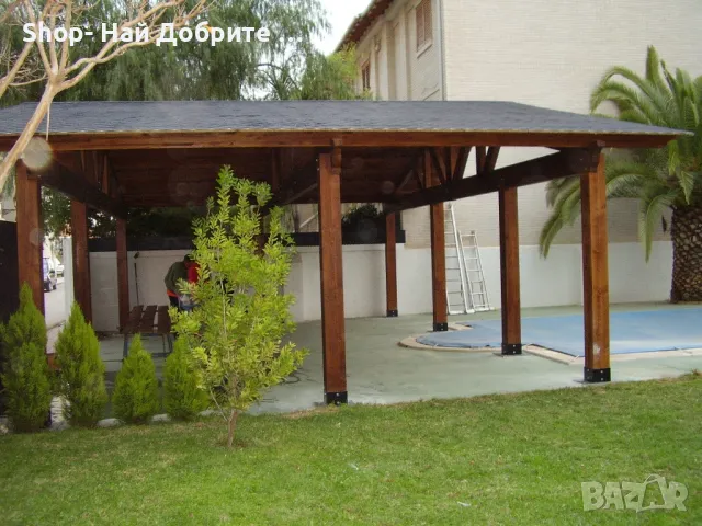 Изграждане на навеси и Покриви, снимка 13 - Ремонти на къщи - 47998974