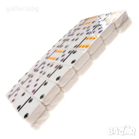 Игра на домино в метална кутия, снимка 3 - Домино - 49225121