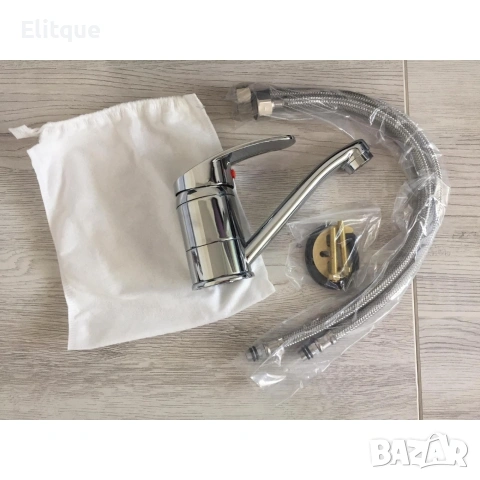 18 Смесител за мивка с вертикален монтаж