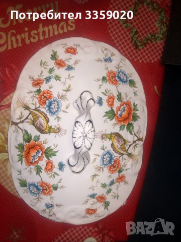 продавам керамиче старинен супник, снимка 2 - Антикварни и старинни предмети - 40463932