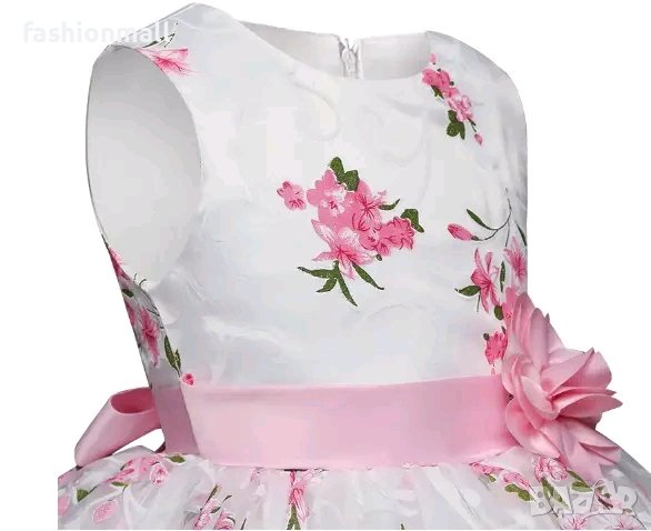 Детски рокли Цветя, снимка 2 - Детски рокли и поли - 37967240