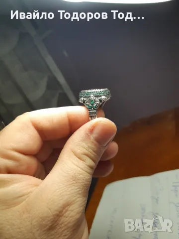 Мъжки бутиков сребърен пръстен ръчна изработка , снимка 12 - Пръстени - 48372546