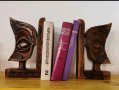 Дървени държачи за книги, снимка 1