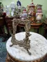 Стара страхотна антикварна английска бронзова поставка за снимки , снимка 5