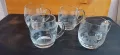 гравирани кристални чаши , снимка 1