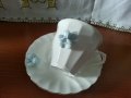 Стар български костен порцелан Бононя сет за чай , снимка 4