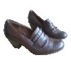 CAPRICE - кафяви обувки- естествена кожа №39, снимка 1 - Дамски обувки на ток - 15380247