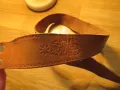 Американски стар колан кобури с револвери  - старинна красота от бронз и телешка кожа  за теб , снимка 3