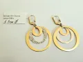 Златни обеци 5.86гр 01442-25, снимка 1