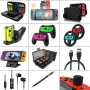 15 в 1 Комплект Аксесоари за Nintendo Switch и Switch OLED от Orzly, снимка 3