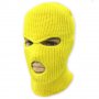Зимна шапка маска - Yellow Neon Balaclava, снимка 6