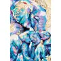 Комплект за рисуване по номера - Слонове, снимка 1