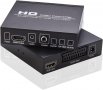 SCART/HDMI към HDMI HD Video Converter Scart към HDMI адаптер с PAL/NTSC, 1080P/720P поддръжка на HD