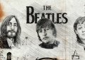 The Beatles постер плакат Бийтълс  Арт. стил Леонардо да Винчи, снимка 3