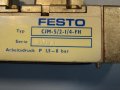 пневматичен разпределител Festo CJM-5/2-1/4-FH Solenoid Valve, снимка 6