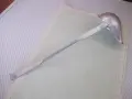 Черпак стар от алуминий за сервиране с улей за наливане, снимка 11