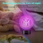Лампа с дистанционно LED 3D футболна INTER MILANO AC Milano Juventus , снимка 10