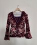 Дамска шарена блуза с дълъг ръкав в размер S, снимка 1 - Блузи с дълъг ръкав и пуловери - 29097111
