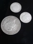  3 броя сребърни царски монети - 100 лева 1937г. и 2 броя по 20 лева 1930г., снимка 3