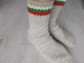 Вълнени чорапи ръчно плетени
