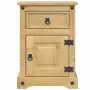 vidaXL Нощно шкафче Corona, 45x35x64 см, бор масив, снимка 4