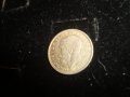 3 пенса 1921 година Крал Джордж V Обединено Кралство Великобритания стара сребърна монета 16673, снимка 2