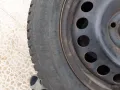 Зимни гуми с джанти 185/65R15, снимка 3