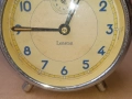 Стар рядък часовник , будилник LENSTAN . Работи, снимка 2