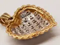 Златна висулка с брилианти , снимка 6