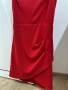Елегантна червена рокля, снимка 5