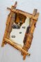 Дървена рамка с огледало, снимка 11