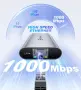 Мултифункционален Хъб UtechSmart 6-в-1 USB-C към HDMI и Ethernet, снимка 4