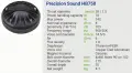 DIAPHRAGM for Precision Sound HB750, снимка 4