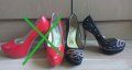 Обувки с платформа 39н х 15лв, снимка 1 - Дамски обувки на ток - 21833594