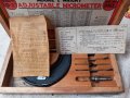 Регулируем  Англииски  Микрометър  MOORE & WRIGHT, снимка 4