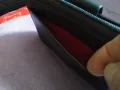 Портфейл Switzerland марков естествена кожа 150х95мм с много прегради за карти, снимка 7