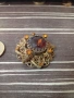 Стара позлатена брошка , снимка 4