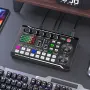 Комплект оборудване за подкасти Facmogu F998, звукова карта за живо с микрофон BM-800, снимка 6