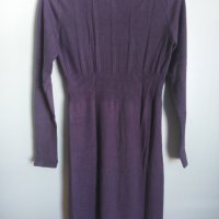 Нова рокля плетиво със шал S размер, снимка 3 - Рокли - 37937394