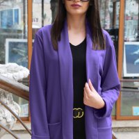 Едноцветно дамско сако с джобове - 9611, снимка 4 - Сака - 38851621